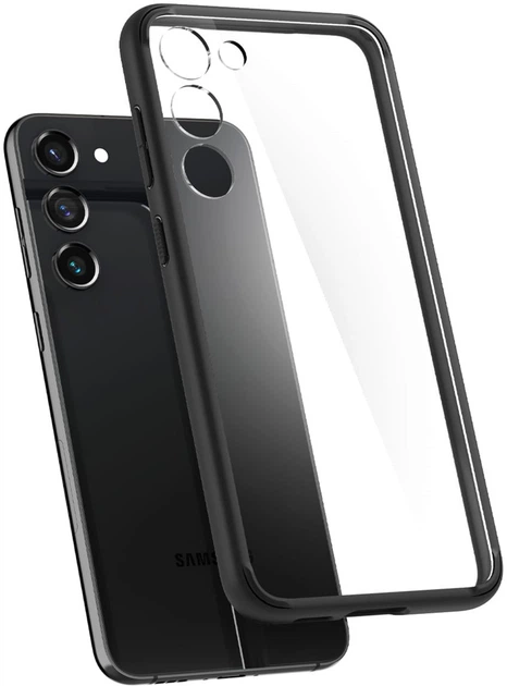 Etui Spigen Ultra Hybrid do Samsung Galaxy S23 Black (8809896741125) - obraz 2