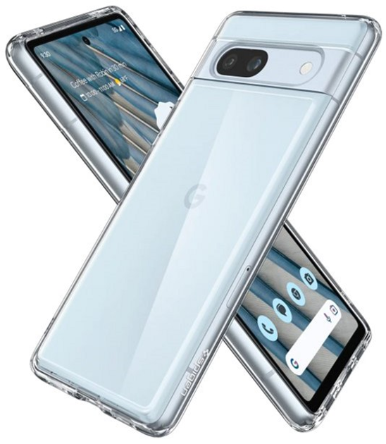 Etui Spigen Ultra Hybrid do Google Pixel 7A Crystal Clear (8809896742047) - obraz 2