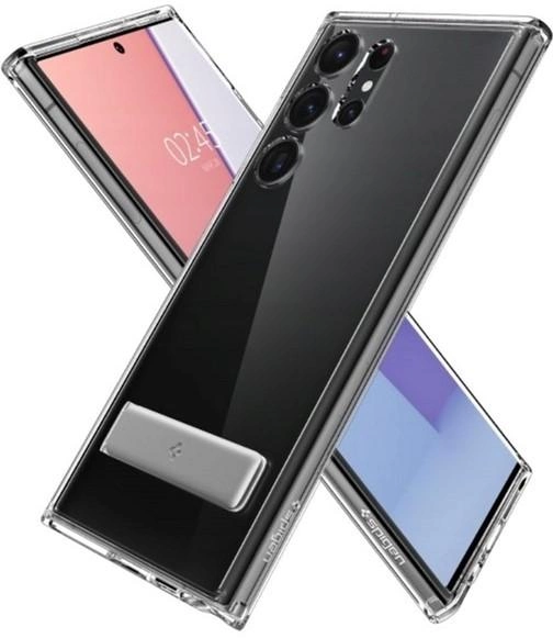 Etui Spigen Ultra Hybrid S do Samsung Galaxy S23 Ultra Crystal Clear (8809896740296) - obraz 2