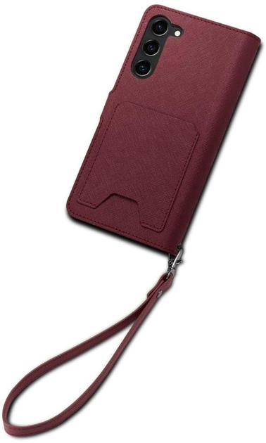 Панель Spigen Wallet S Plus для Samsung Galaxy S23 Plus Burgundy (8809896740791) - зображення 1