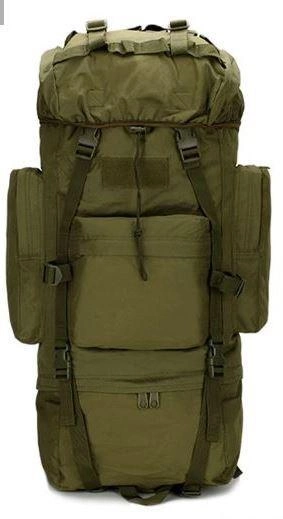 Большой тактический, армейский рюкзак с дождевиком 65L Combat хаки Sava Family - изображение 2