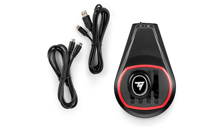 Рычаг Переключения Передач Проводной Thrustmaster PlayStation 4 TH8S Shifter Add-On Black - изображение 4