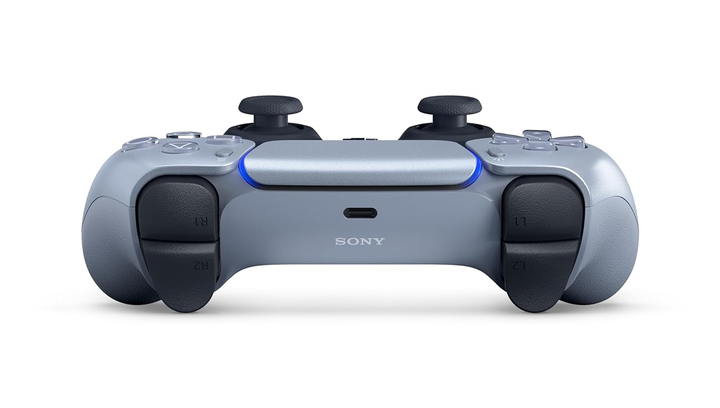 Геймпад Бездротовий Sony PlayStation 5 DualSense Sterling Silver - Фото 5 Геймпад Бездротовий Sony PlayStation 5 DualSense Sterling Silver - зображення 5