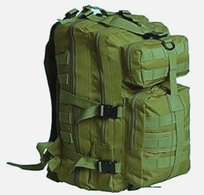 Тактический штурмовой рюкзак 35 L Combat хаки (236086) - изображение 1