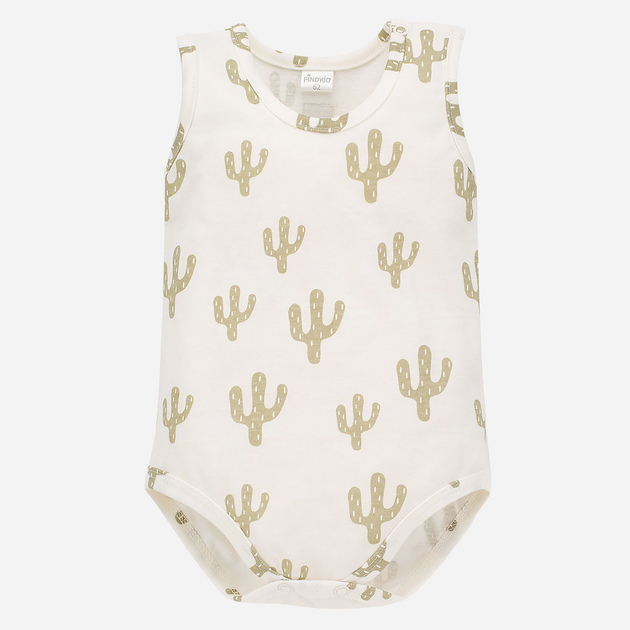 Боді-майка Pinokio Free Soul Sleeveless Bodysuit 62 см Екрю (5901033284984) - зображення 1