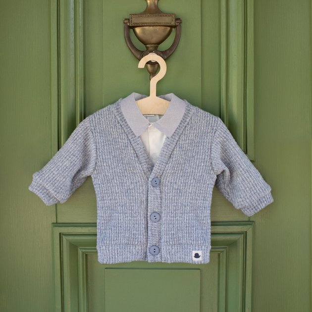Sweter rozpinany chlopięcy Pinokio Charlie 86 cm Niebieski (5901033293269) - obraz 4