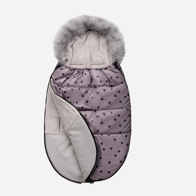 Śpiworek do fotelika jesień / zima Pinokio Winter Sleeping Bag One Size Grafitowy (5901033290381) - obraz 3