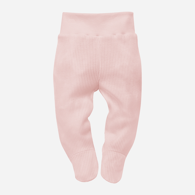 Повзунки Pinokio Lovely Day Sleeppants Pink 56 см Рожеві/Смужка (5901033313592) - зображення 1
