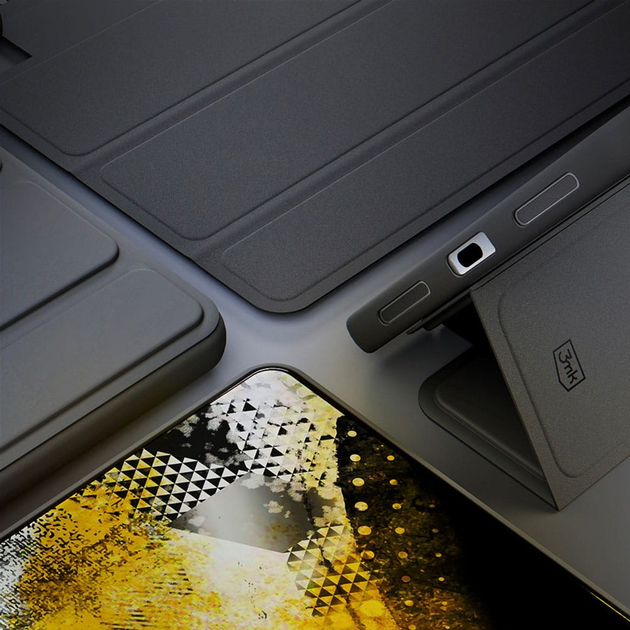 Etui z klapką 3MK Soft Tablet Case do Samsung Galaxy Tab A8 10.5" 2021 10.5" Czarny (5903108526906) - obraz 2