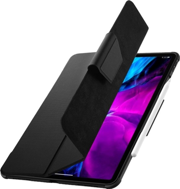 Etui z klapką Spigen Rugged Armor ACS01024 do Apple iPad Pro 11" 2020/2021 Czarny (8809685629641) - obraz 5