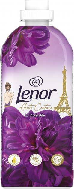 Płyn do płukania tkanin Lenor Haute Couture Desirable 0.9 l (8700216162722) - obraz 1