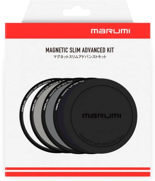 Світлофільтр Magnetic Slim Marumi Magnetic Slim Advanced Kit 77 мм (196967) - Фото 7 Світлофільтр Magnetic Slim Marumi Magnetic Slim Advanced Kit 77 мм (196967) - зображення 7