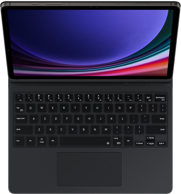 Etui z klawiaturą Samsung Book Cover Keyboard EF-DX715UBEGWW do Galaxy Tab S9 11" Czarny (8806095072043) - obraz 8