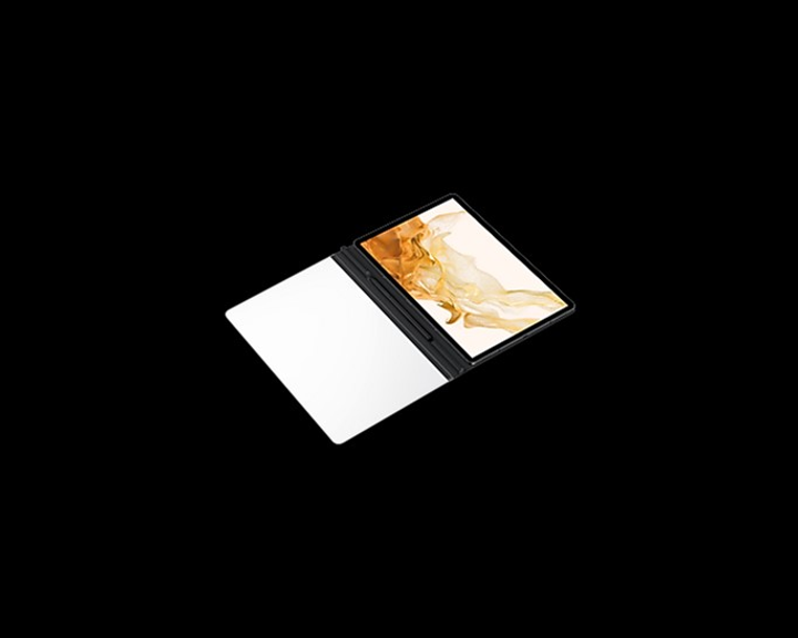 Etui plecki Samsung Note View Cover EF-ZX800PB do GalaxyTab S8+ Czarny (8806094300956) - obraz 4