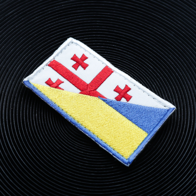 Шеврон флаг Украина-Грузия - изображение 1