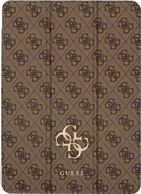 Чохол-книжка Guess Book Cover 4G Collection GUIC11G4GFBR для Apple iPad 11" 2021 Brown (3666339016531) - зображення 1