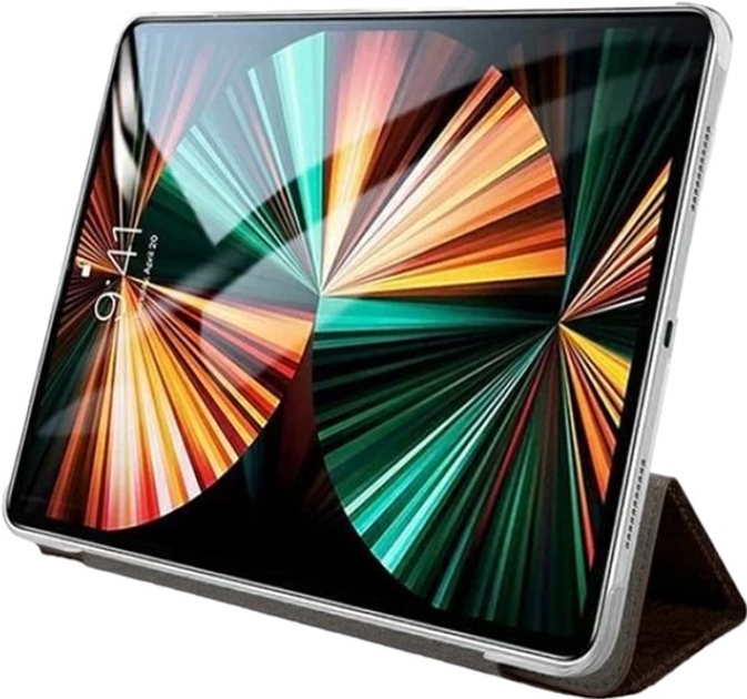 Etui z klapką Guess Book Cover 4G Collection GUIC11G4GFBR do Apple iPad 11" 2021 Brązowy (3666339016531) - obraz 3