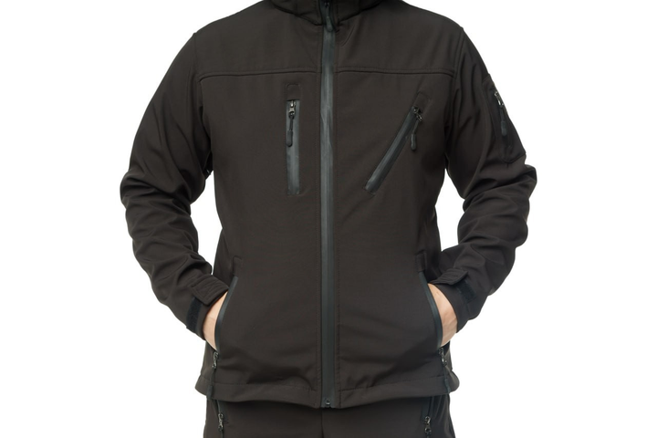 Костюм Softshell чорний 50 - зображення 2