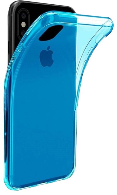 Etui Puro Nude 0.3 do Apple iPhone X Blue (8033830193941) - obraz 2