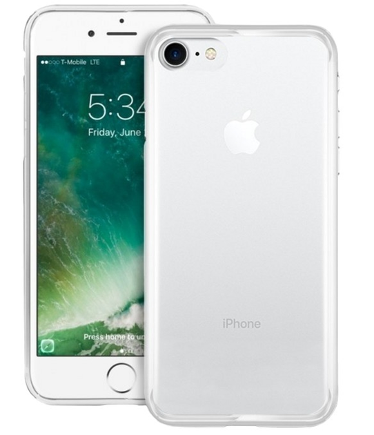 Etui Puro Plasma Cover do Apple iPhone 7 Transparent (8033830172939) - obraz 1