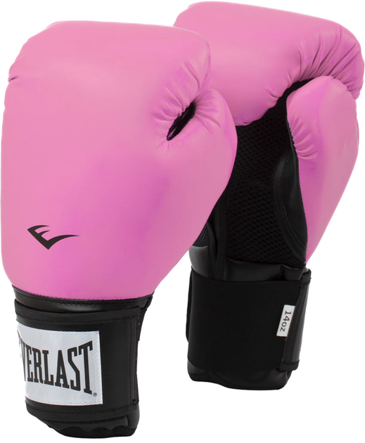 Боксерские перчатки Everlast Prostyle 10 унций Розовые (925330-70-1310 ...