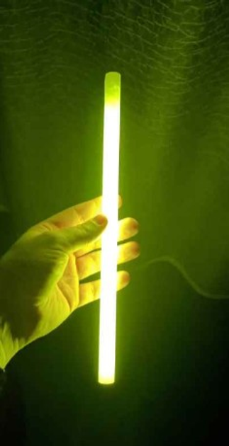 Хімічне джерело світла Lightstick 30 см аварійне світло ХДС жовтий - зображення 1