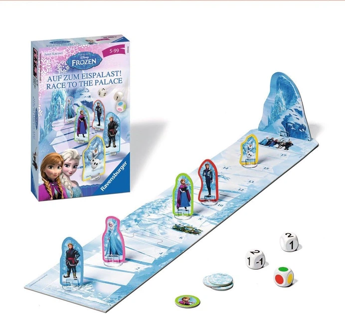 Настільна гра Ravensburger Disney Off to the Ice Palace Bring (4005556234028) - зображення 2