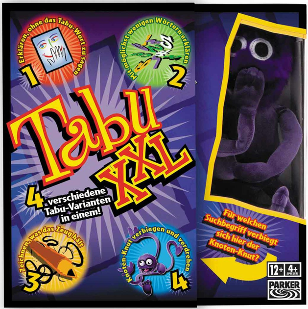Gra planszowa Hasbro Wyjaśnij słowo Tabu Xxl (5010994181789) - obraz 1