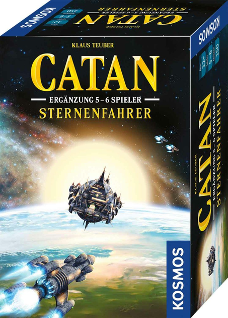 Настільна гра Cosmos Catan Доповнення для 5-6 гравців Зоряні мандрівники (4002051680466) - зображення 1