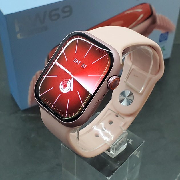 Смарт-часы Smart Watch HW69 Pro Max 45мм (series 9) AMOLED-экран с ...
