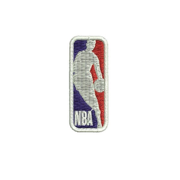 Шеврон на липучці (велкро) NBA 5х2 см Синій 5085 - изображение 1