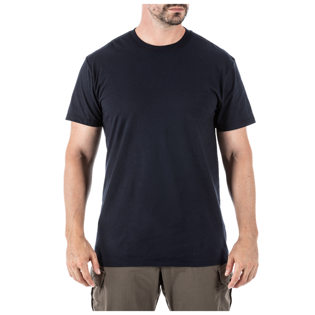 Футболка з коротким рукавом (3 шт. в комплекті) 5.11 Tactical Utili-T Crew - Three Pack Dark Navy 3XL (40016-724) - изображение 1