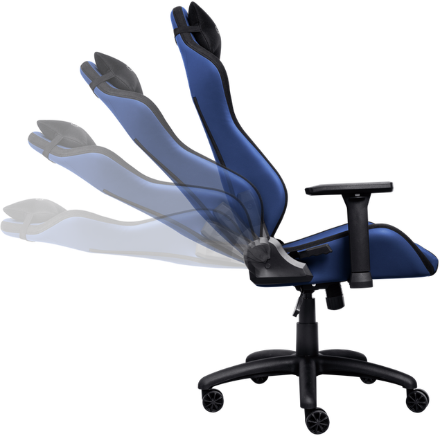Fotel gamingowy Trust GXT714B Ruya Niebieski (8713439251319) - obraz 5