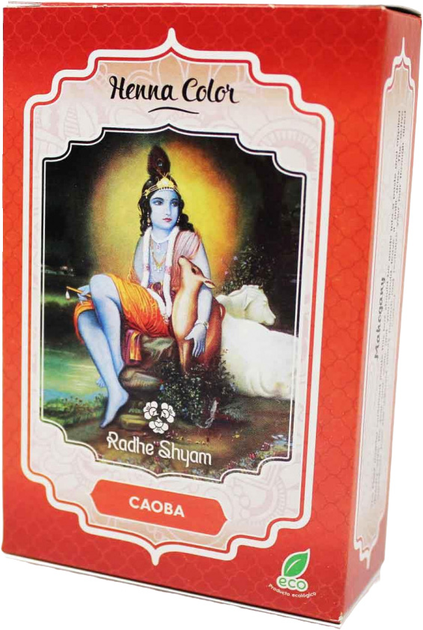 Хна для волосся Radhe Shyam Caoba Червоне дерево 100 г (8423645310495) - зображення 1