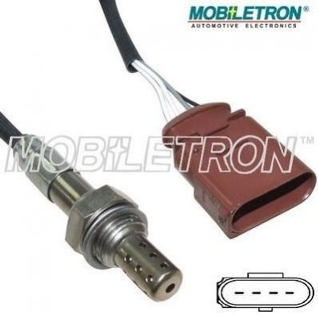 Лямбда зонд MOBILETRON OSB477P Volkswagen Polo, Golf, Jetta, Passat; Audi A4, A6; Skoda Superb; Seat Ibiza 1K0998262Q, 12616201, 07C906262H - зображення 1