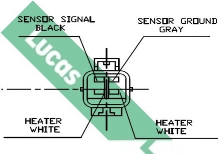 Лямбда зонд LUCAS LEB5421 226904A00B, 18213M68KD0 - изображение 2