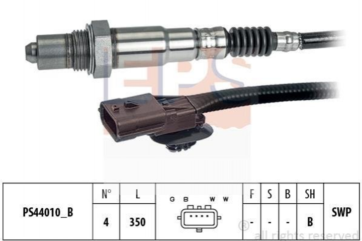 Лямбда зонд EPS 1.998.311 Renault Espace, Laguna, Megane, Scenic, Grand Scenic 8200632571 - зображення 1