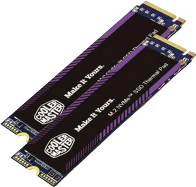 Термо прокладка Cooler Master 60x18x0.5 mm 2 szt (CMA-TNCLP2XXBK1-GL) - изображение 1