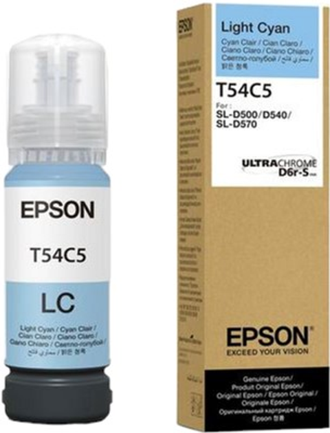 Toner Epson T54C SURELAB SL-D500 Light Cyan (10343969858) - obraz 1