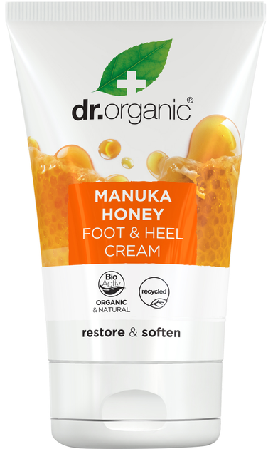 Крем для ног и пяток Dr.Organic с медом Манука 125 мл (5060176672048 ...