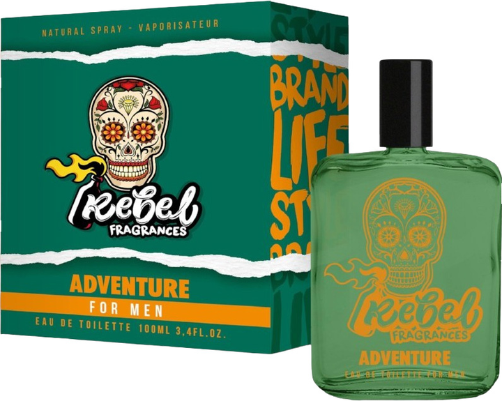 Woda toaletowa męska Rebel Adventure Man 100 ml (8424730023931) - obraz 1