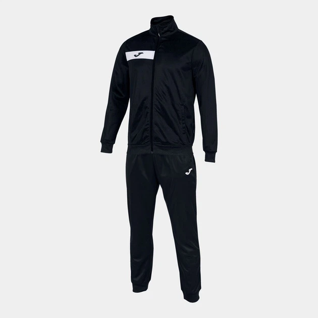 Мужской спортивный костюм Joma COLUMBUS TRACKSUIT черный 2XL 102742.100 2XL - изображение 5