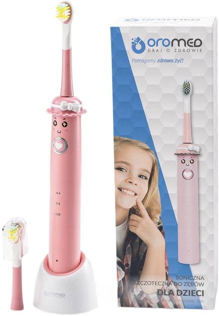 Електрична зубна щітка Oromed Oro-Sonic Girl (5907222589878) - зображення 2