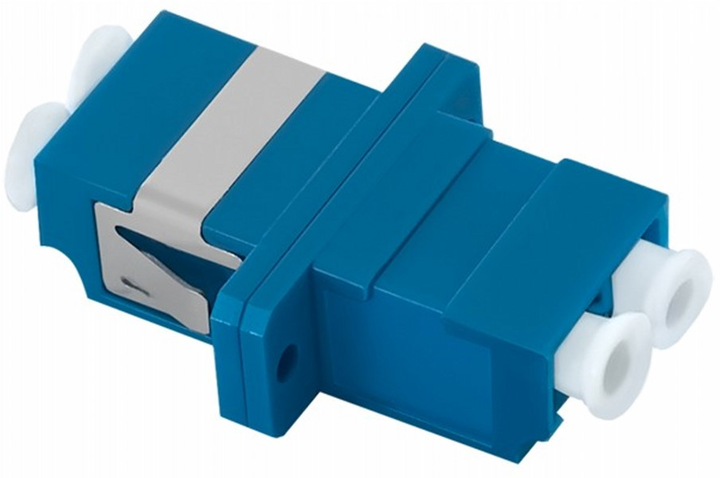 Adapter światłowodowy Qoltec LC/UPC Duplex Singlemode (5901878541341) - obraz 1