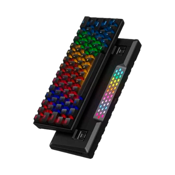 Механічна клавіатура Manthon KA6406 (64 клавіші, USB Type-C, Black) - зображення 4
