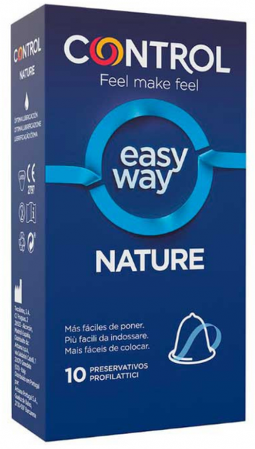 Prezerwatywy Control Easy Way Nature 10 szt. (8411134140128) - obraz 1