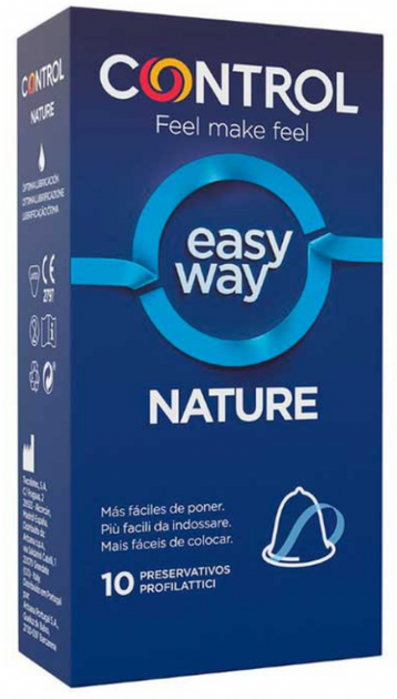 Презервативи Control Easy Way Nature 10 шт. (8411134140128) - зображення 1