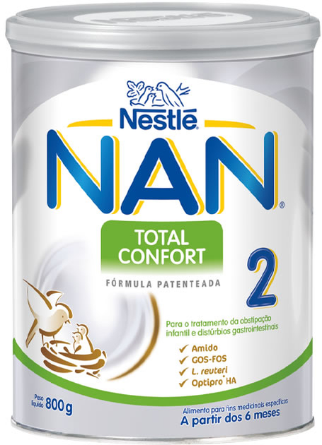 Mieszanka dla dzieci Nestle Nan Confort 2 800 g (7613039792377) - obraz 1