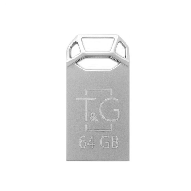 Флешка (флеш память USB) T&G 64 GB Metal 110 Стальной – фото, отзывы ...