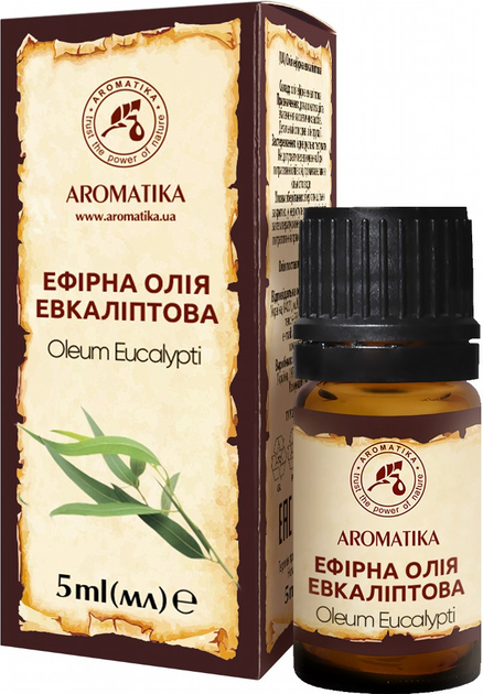 Эфирное масло Ароматика Эвкалиптовое 5 мл (4820031051347) 